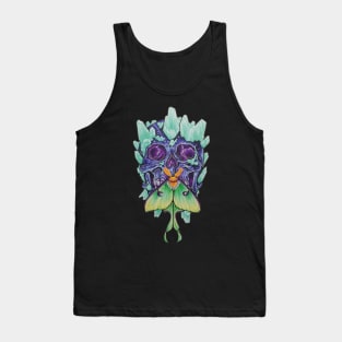 Luna Crystal Skull Tank Top